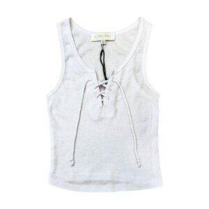 Vintage Ribbed Wife Beater Crop Top